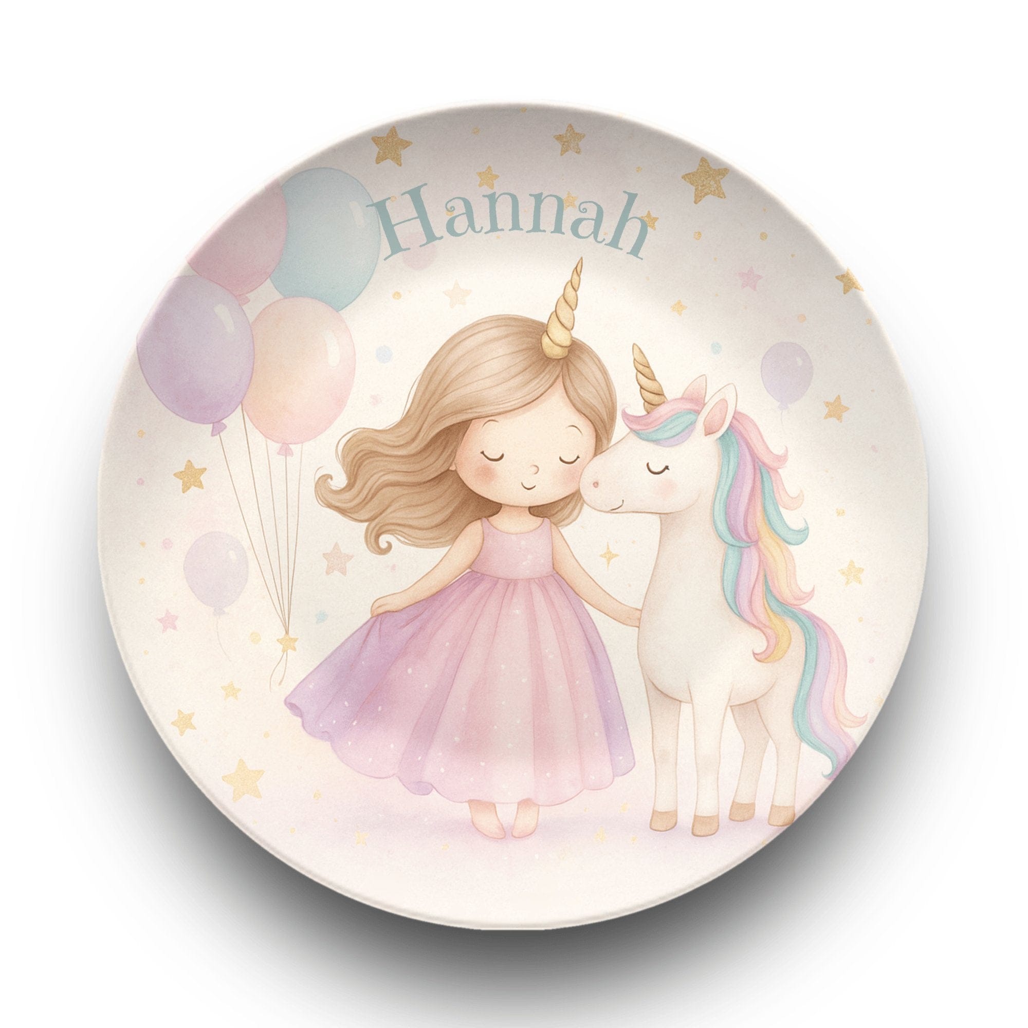 Princess Unicorn Plate by Lil Plate Shop