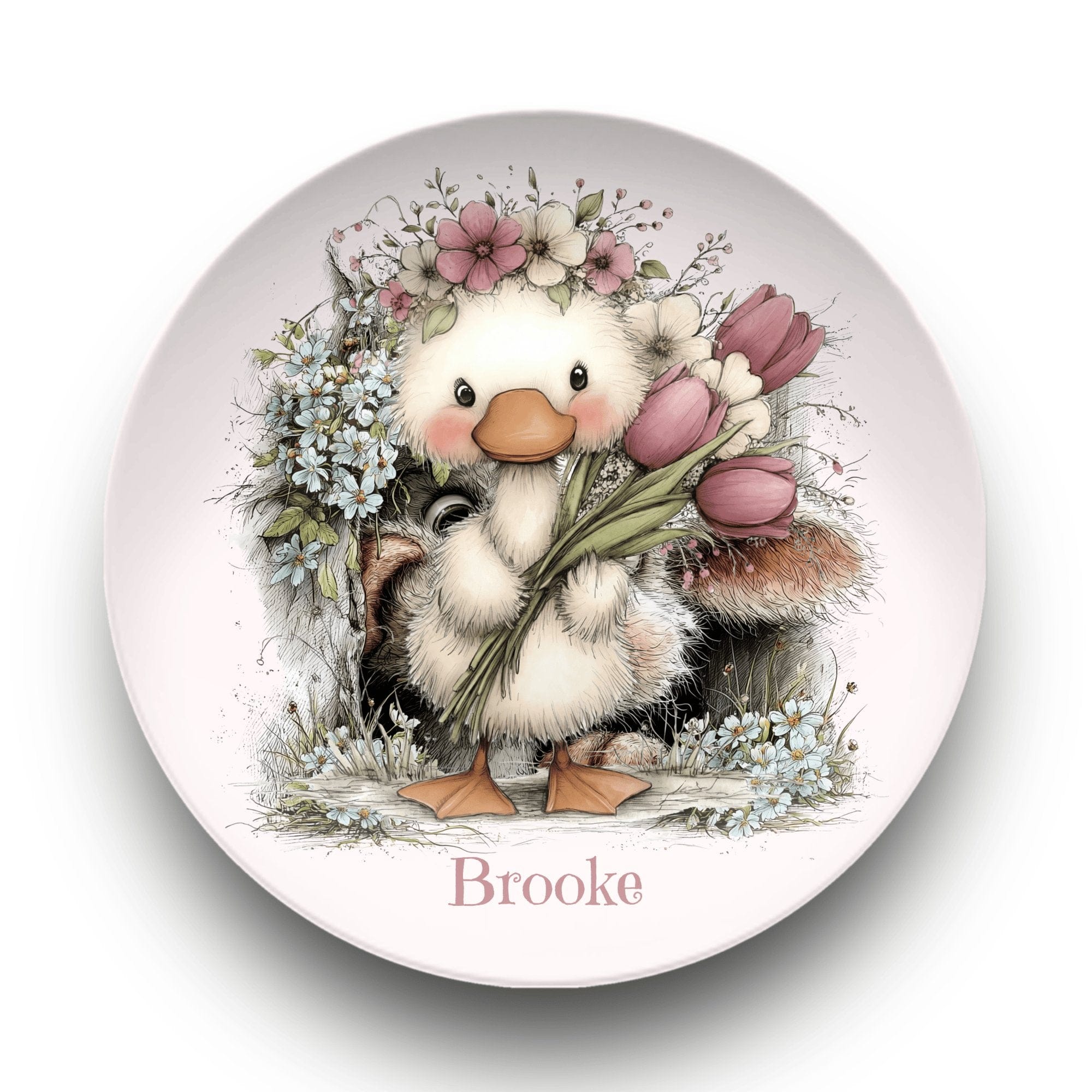 Spring Goose Plate