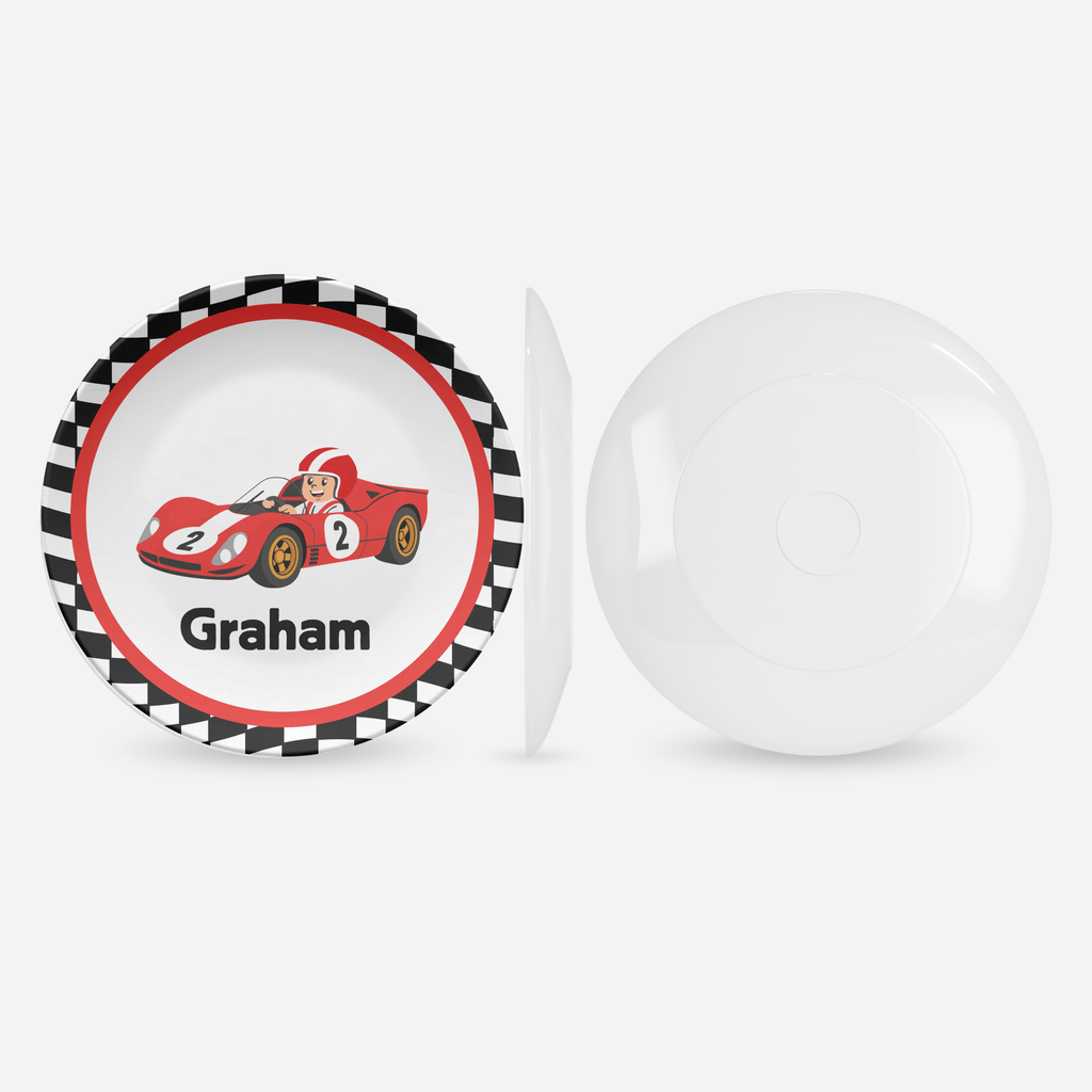 Race Car Name Plate by Lil Plate Shop