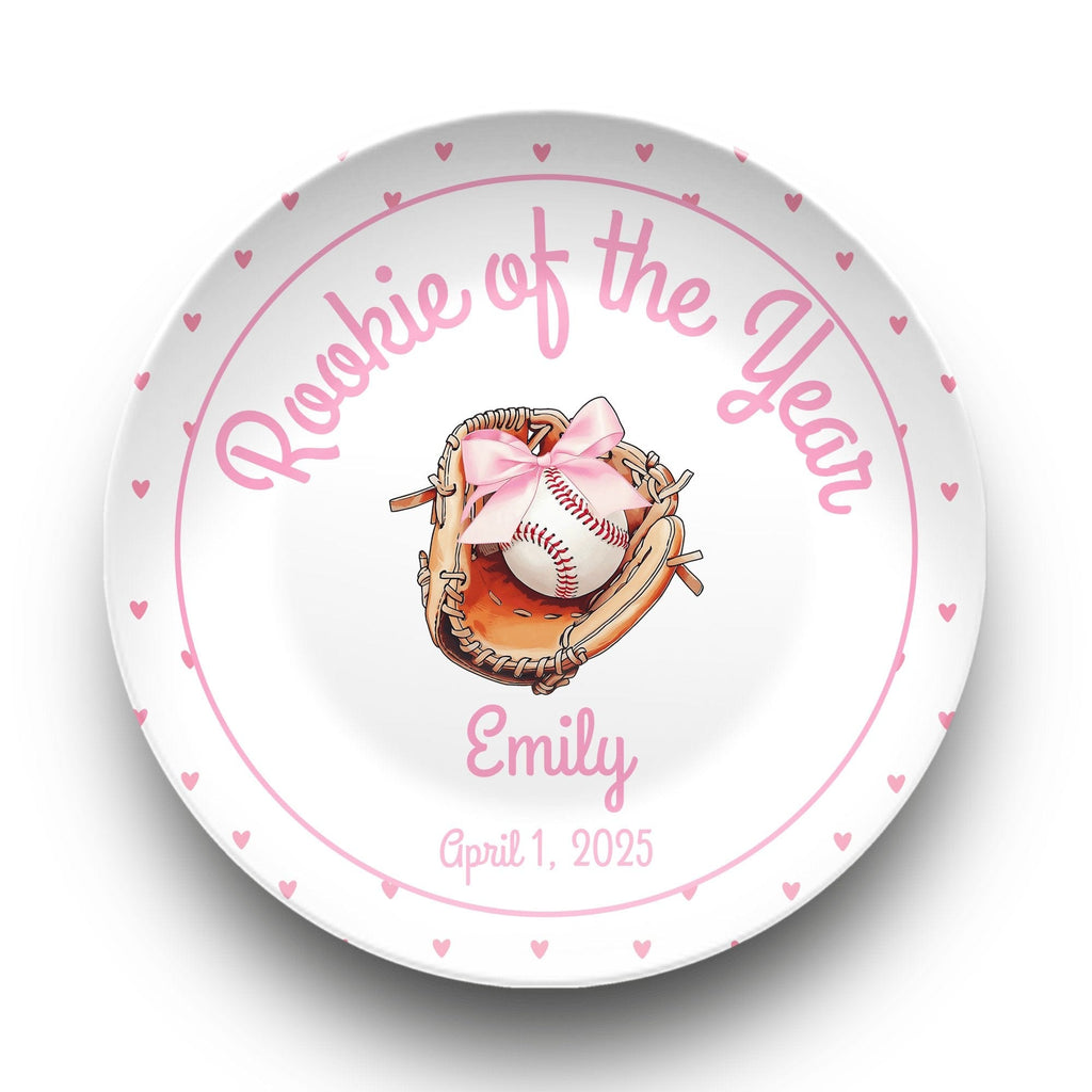 Rookie  Heart Birthday Plate by Lil Plate Shop