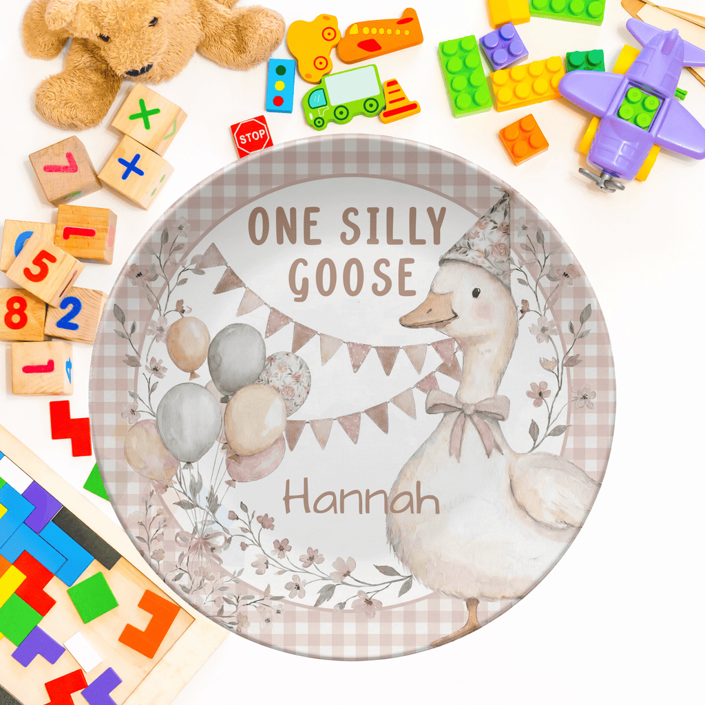 Silly Goose Birthday Plate by Lil Plate Shop