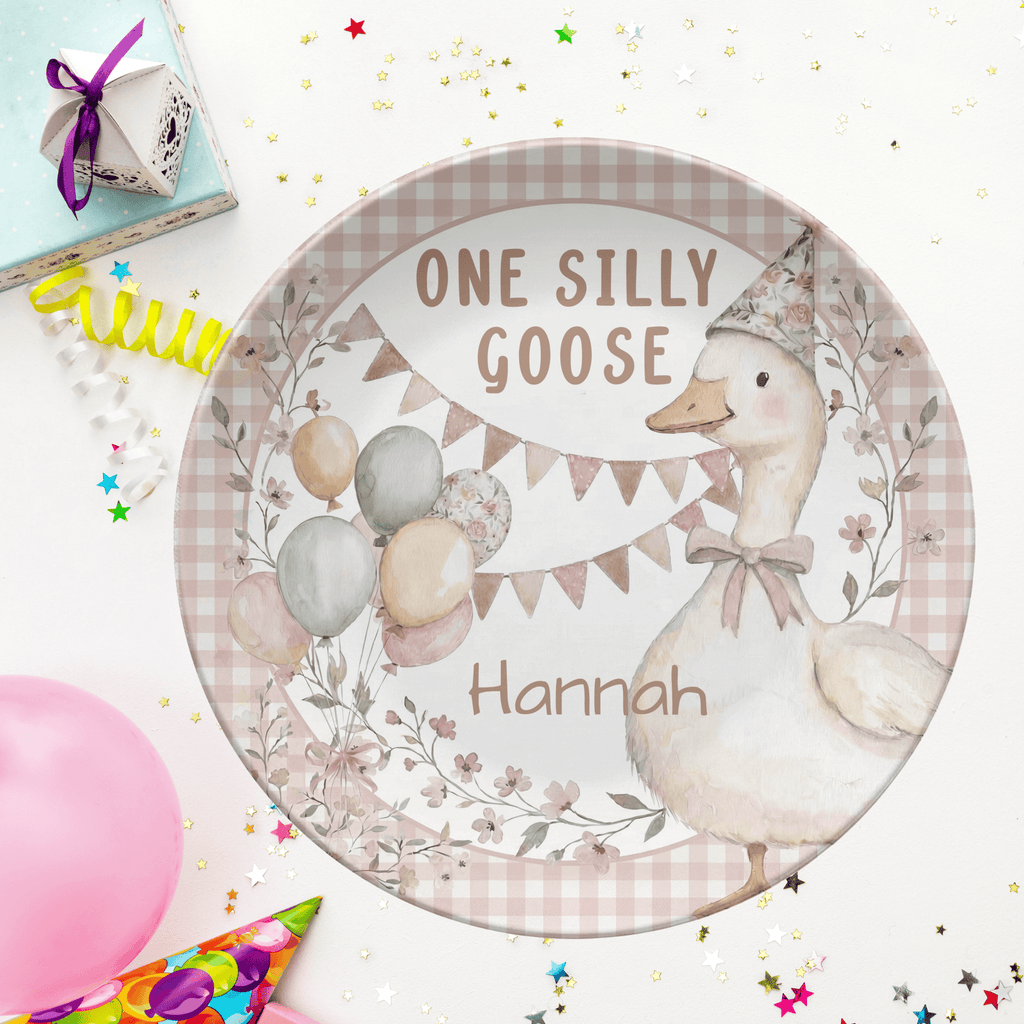 Silly Goose Birthday Plate by Lil Plate Shop