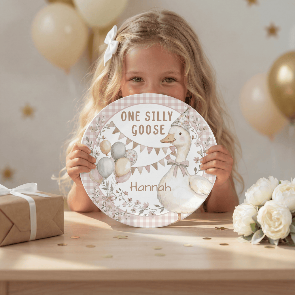 Silly Goose Birthday Plate by Lil Plate Shop