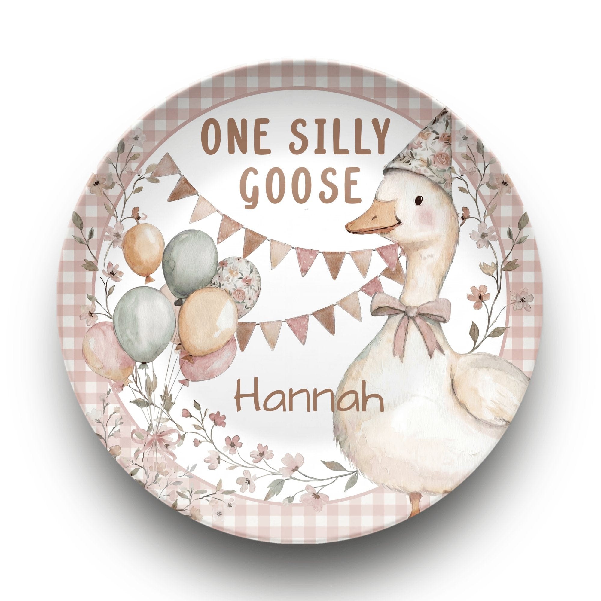 Silly Goose Birthday Plate by Lil Plate Shop