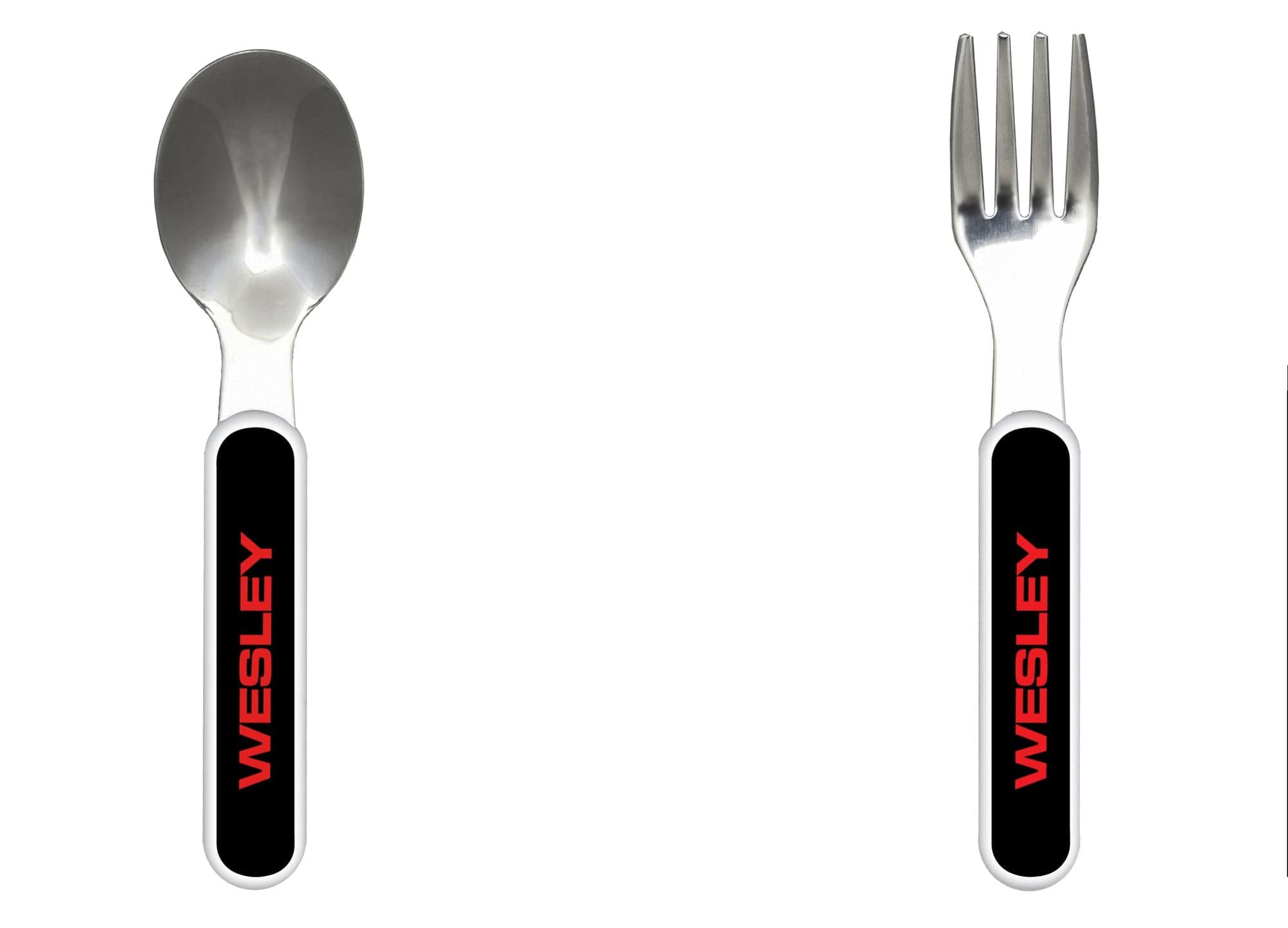 Soccer Name Matching Silverware by Lil Plate Shop