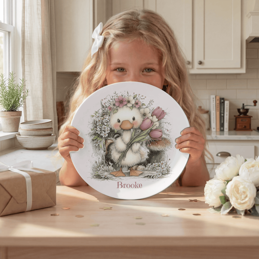 Spring Goose Plate by Lil Plate Shop