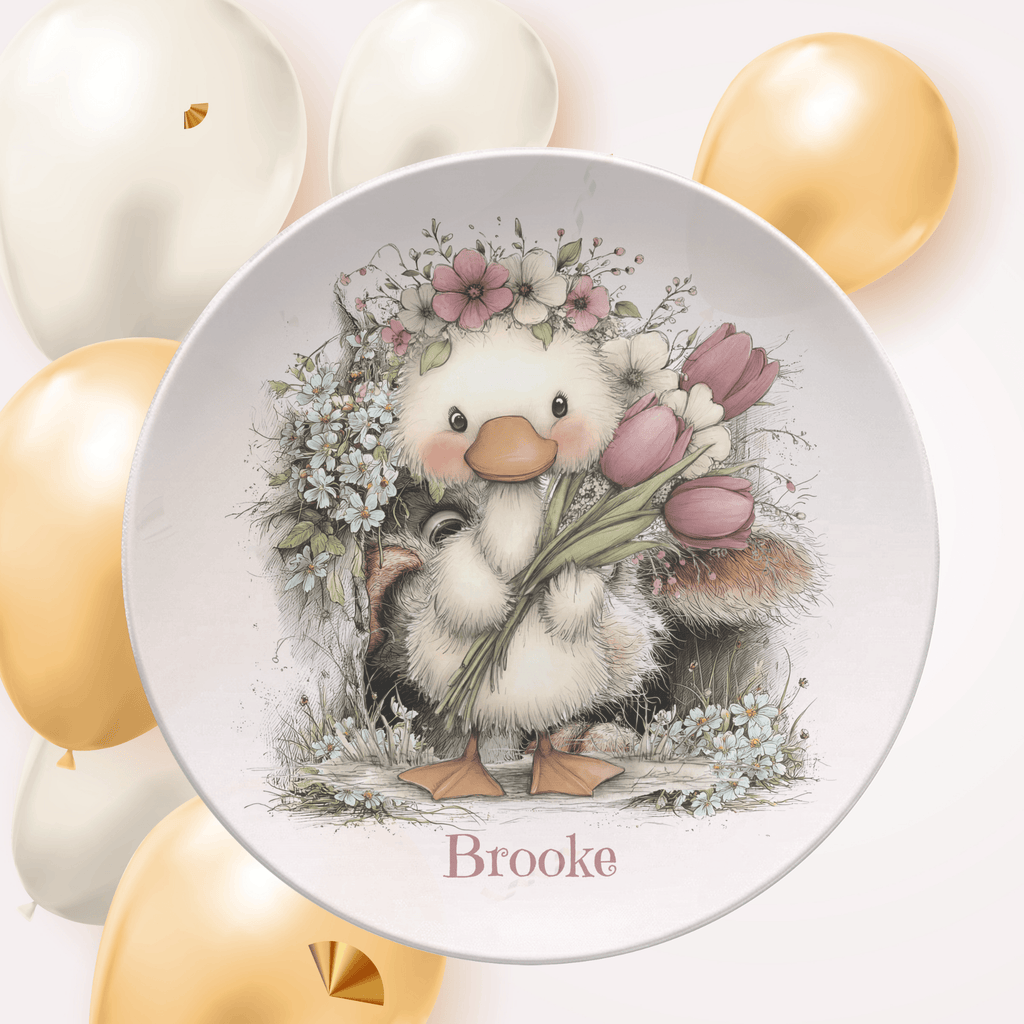 Spring Goose Plate by Lil Plate Shop