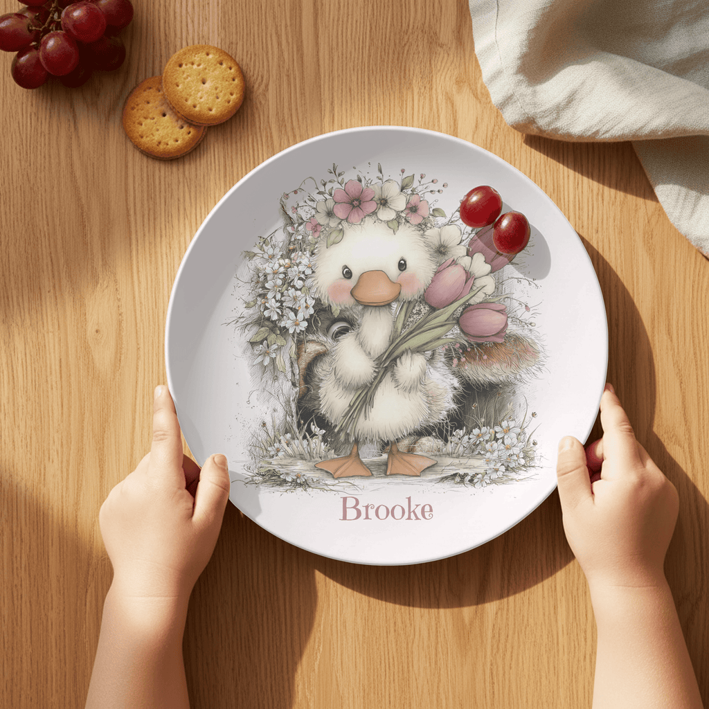 Spring Goose Plate by Lil Plate Shop