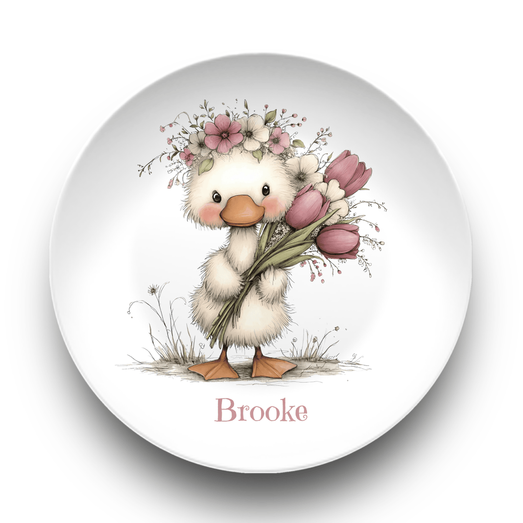 Spring Goose Plate by Lil Plate Shop