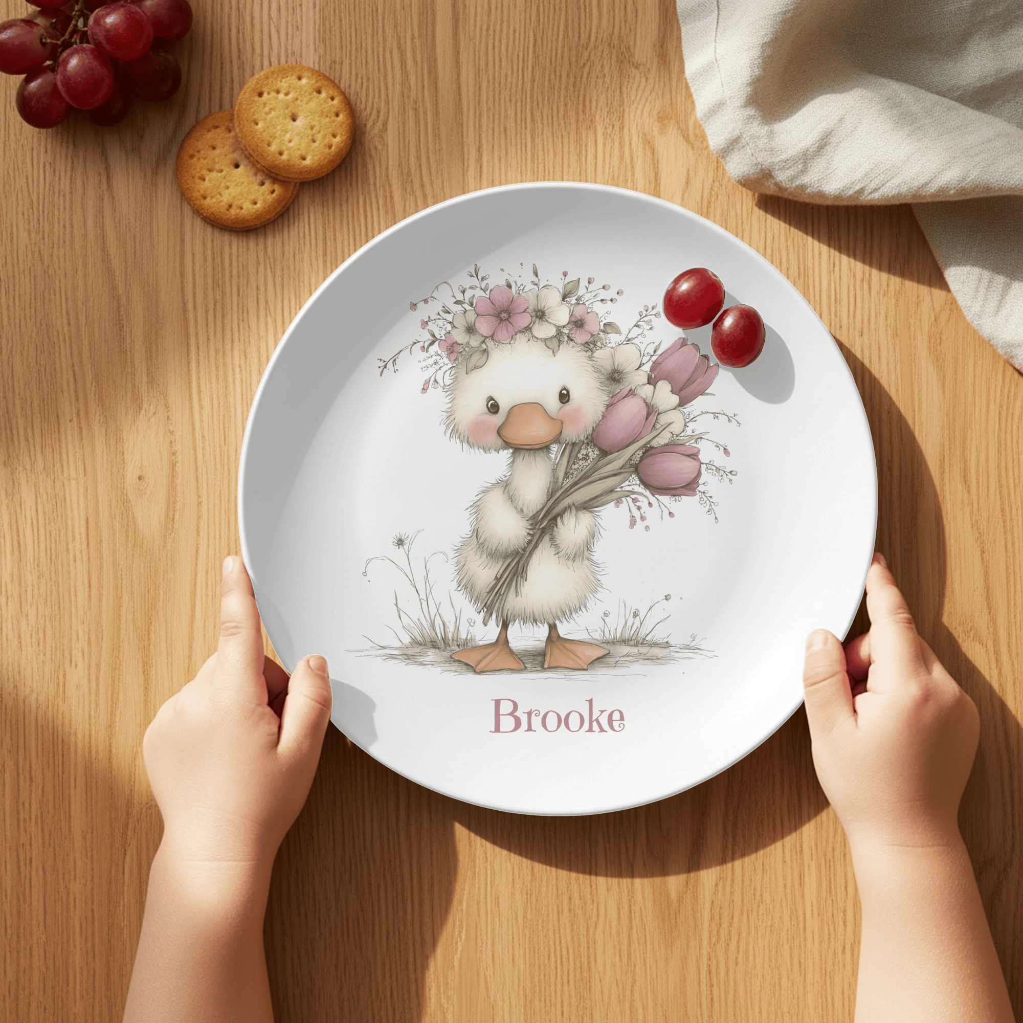 Spring Goose Plate by Lil Plate Shop