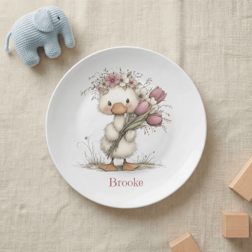 Spring Goose Plate by Lil Plate Shop