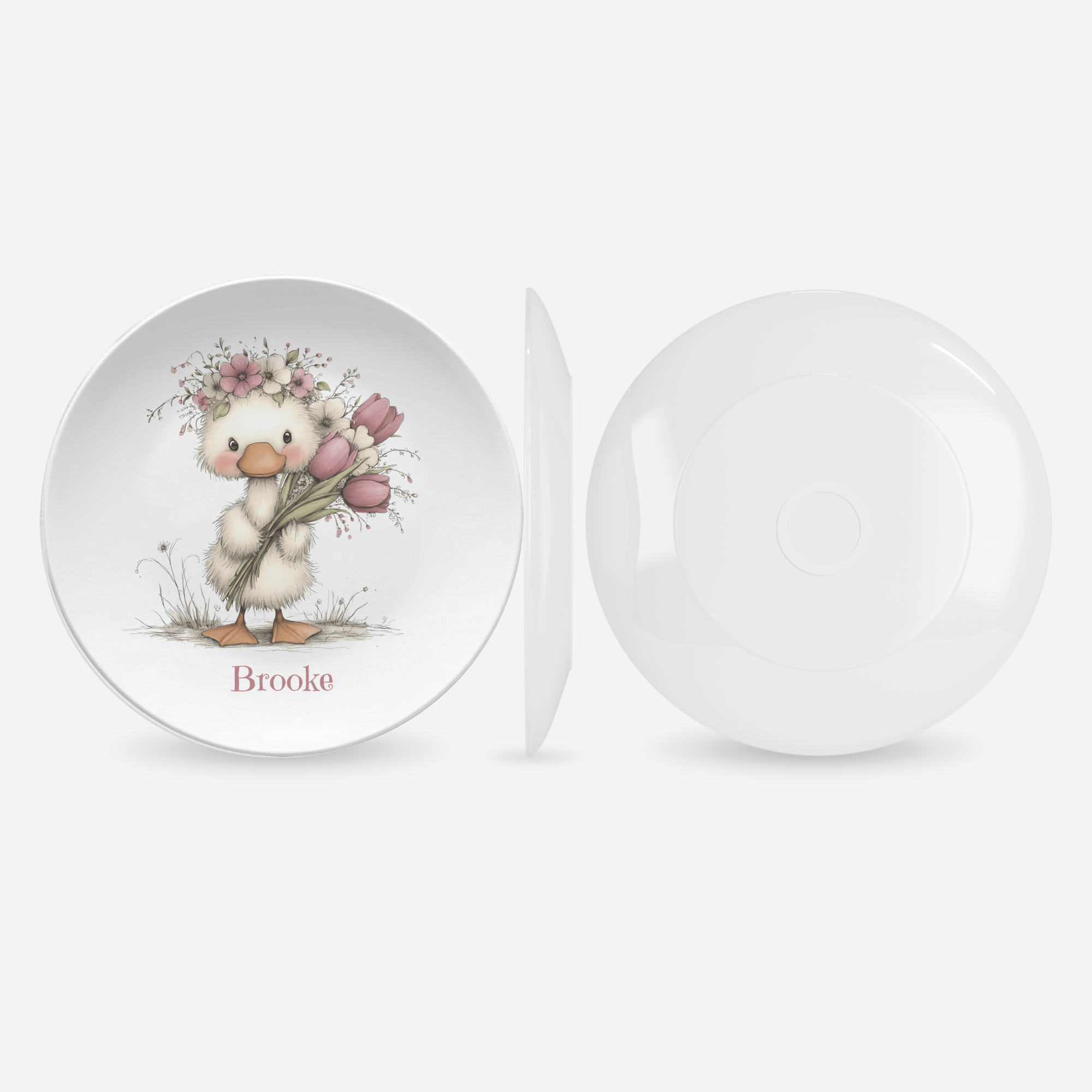Spring Goose Plate by Lil Plate Shop