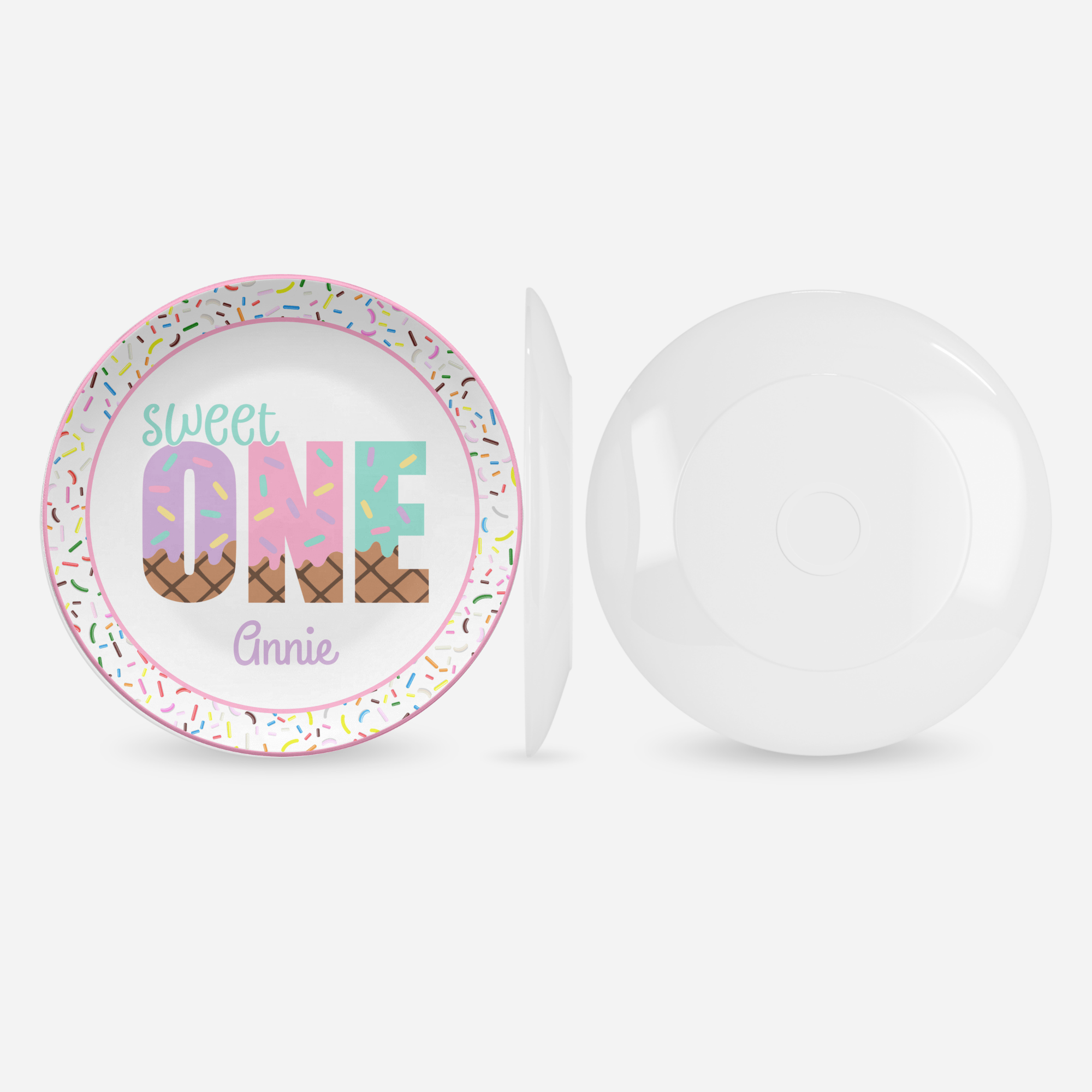 Sweet One Birthday Plate by Lil Plate Shop