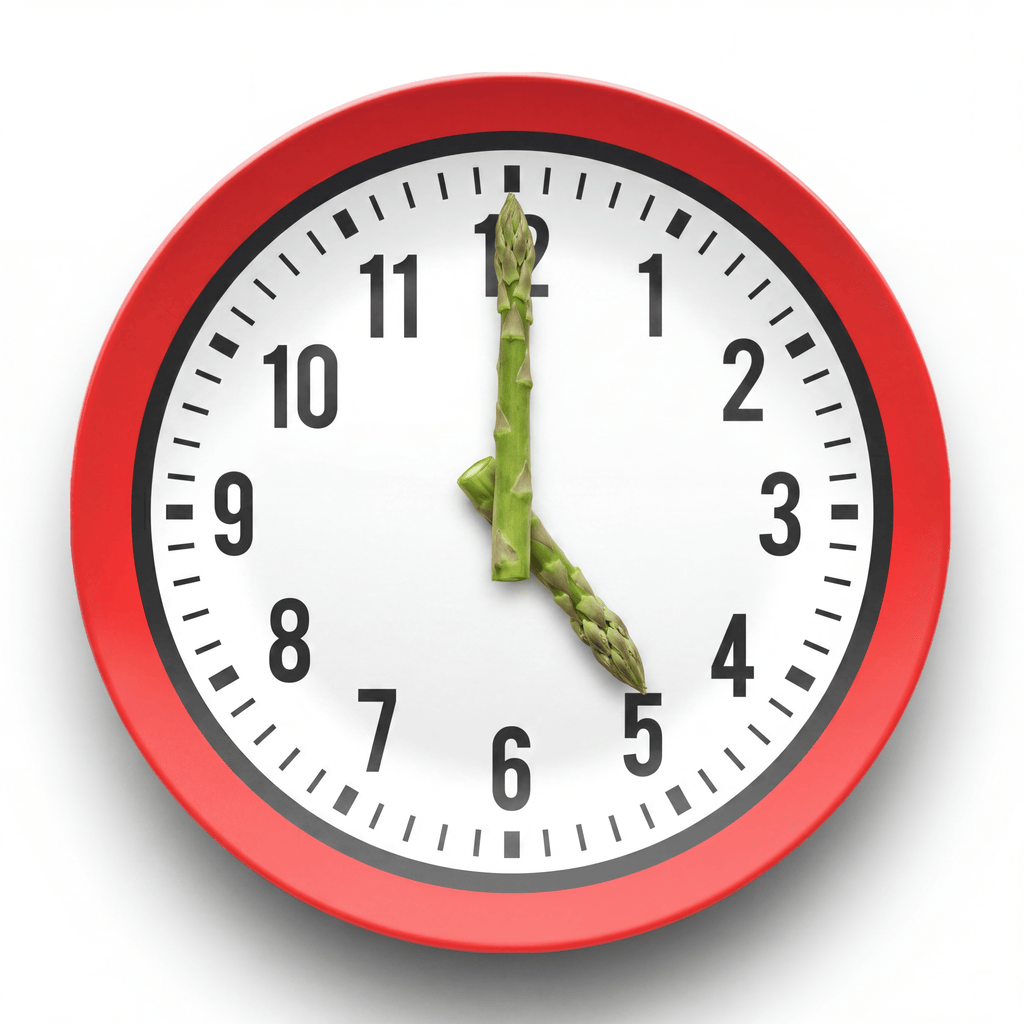 Telling Time Mealtime Plate by Lil Plate Shop