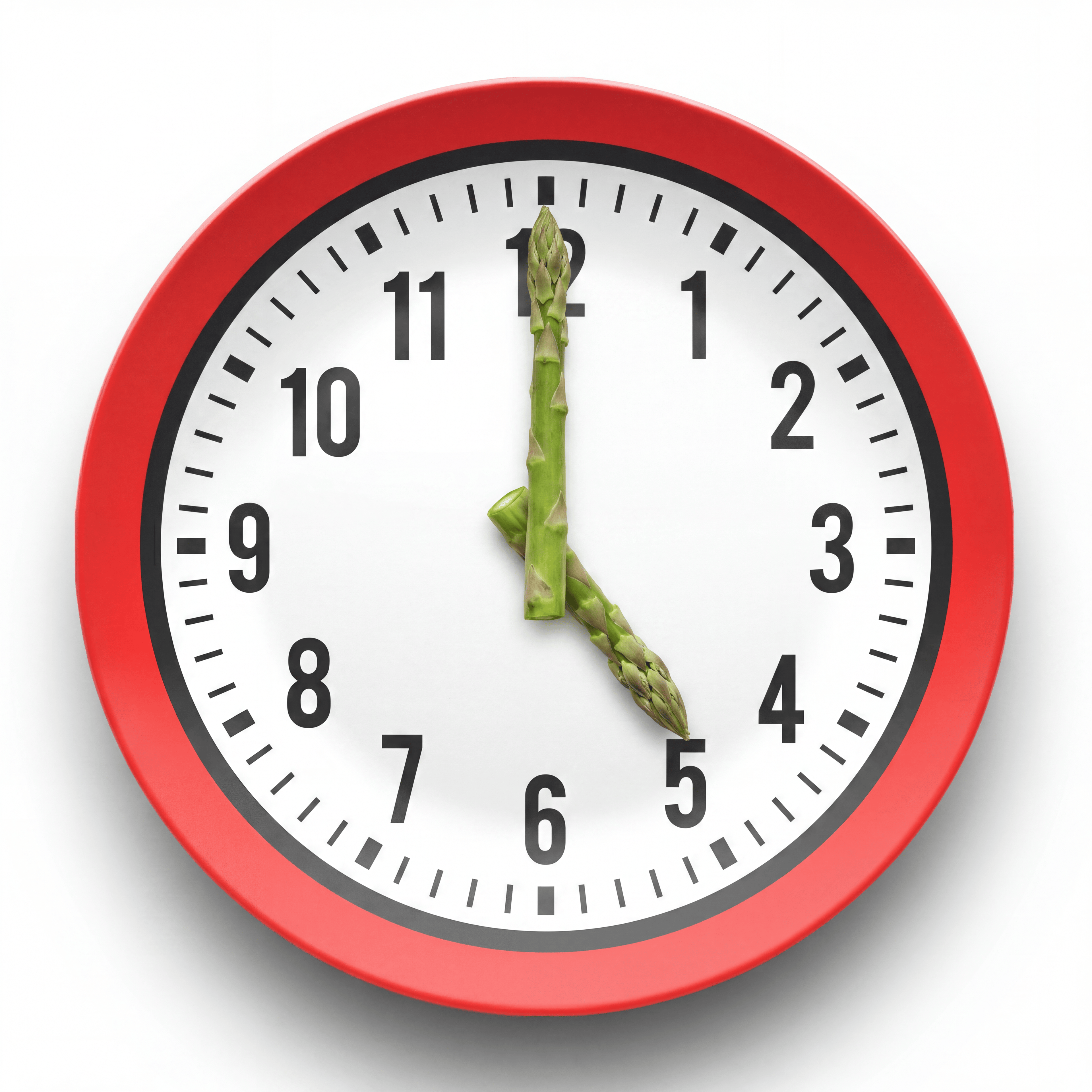 Telling Time Mealtime Plate by Lil Plate Shop