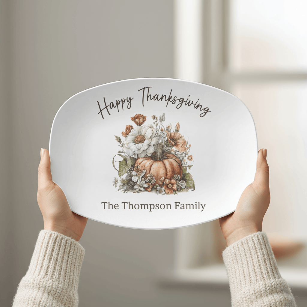 Thanksgiving Family Platter by Lil Plate Shop