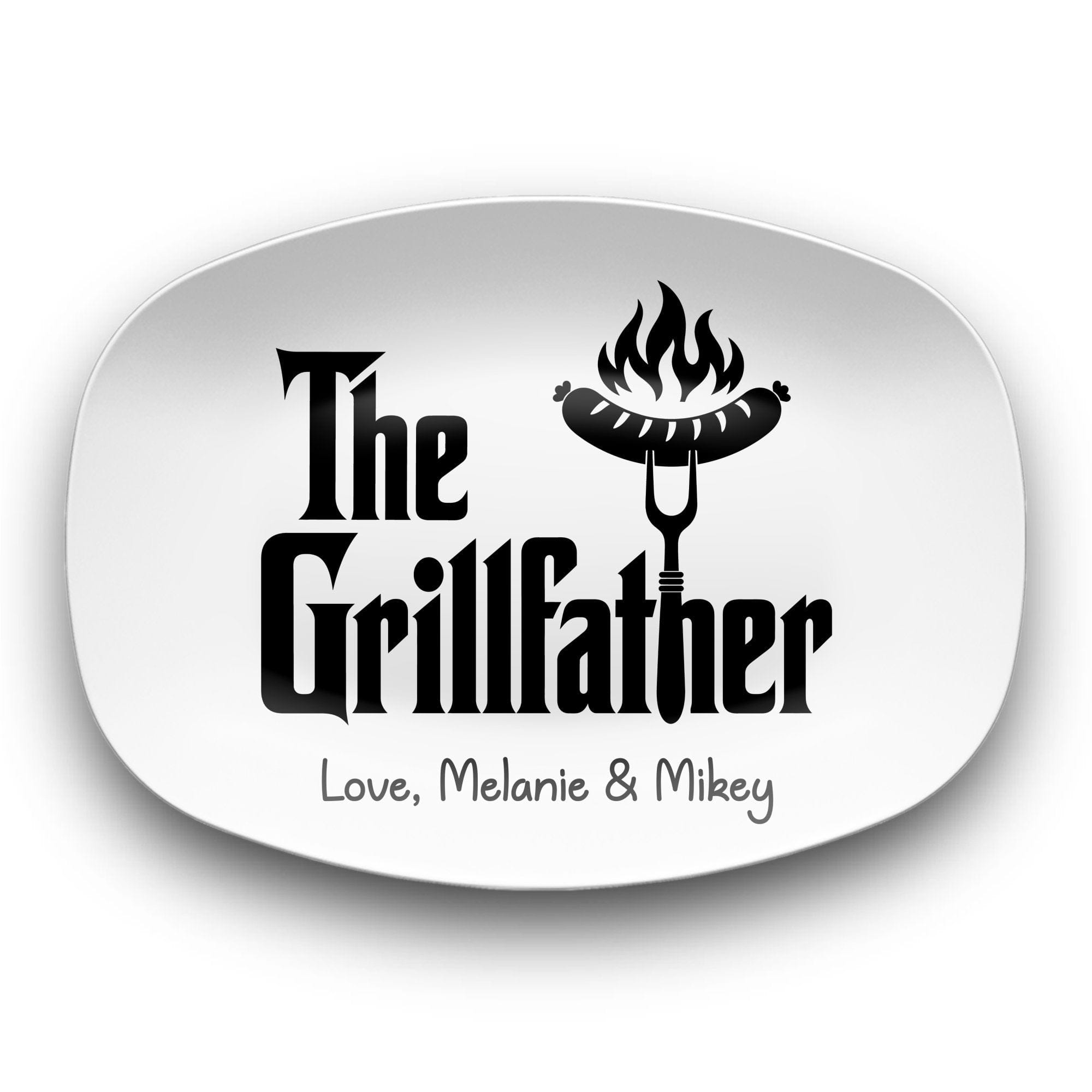 The Grillfather Platter by Lil Plate Shop