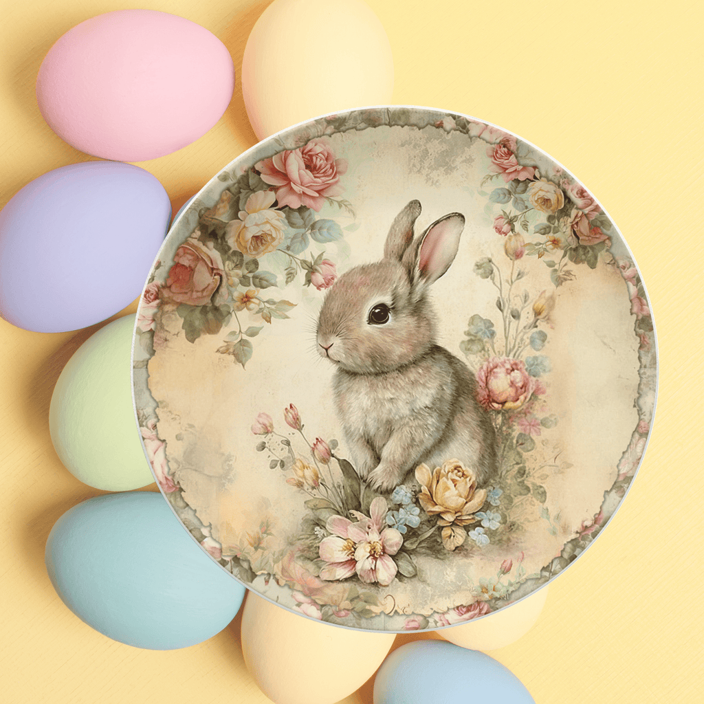 Vintage Easter Plate by Lil Plate Shop