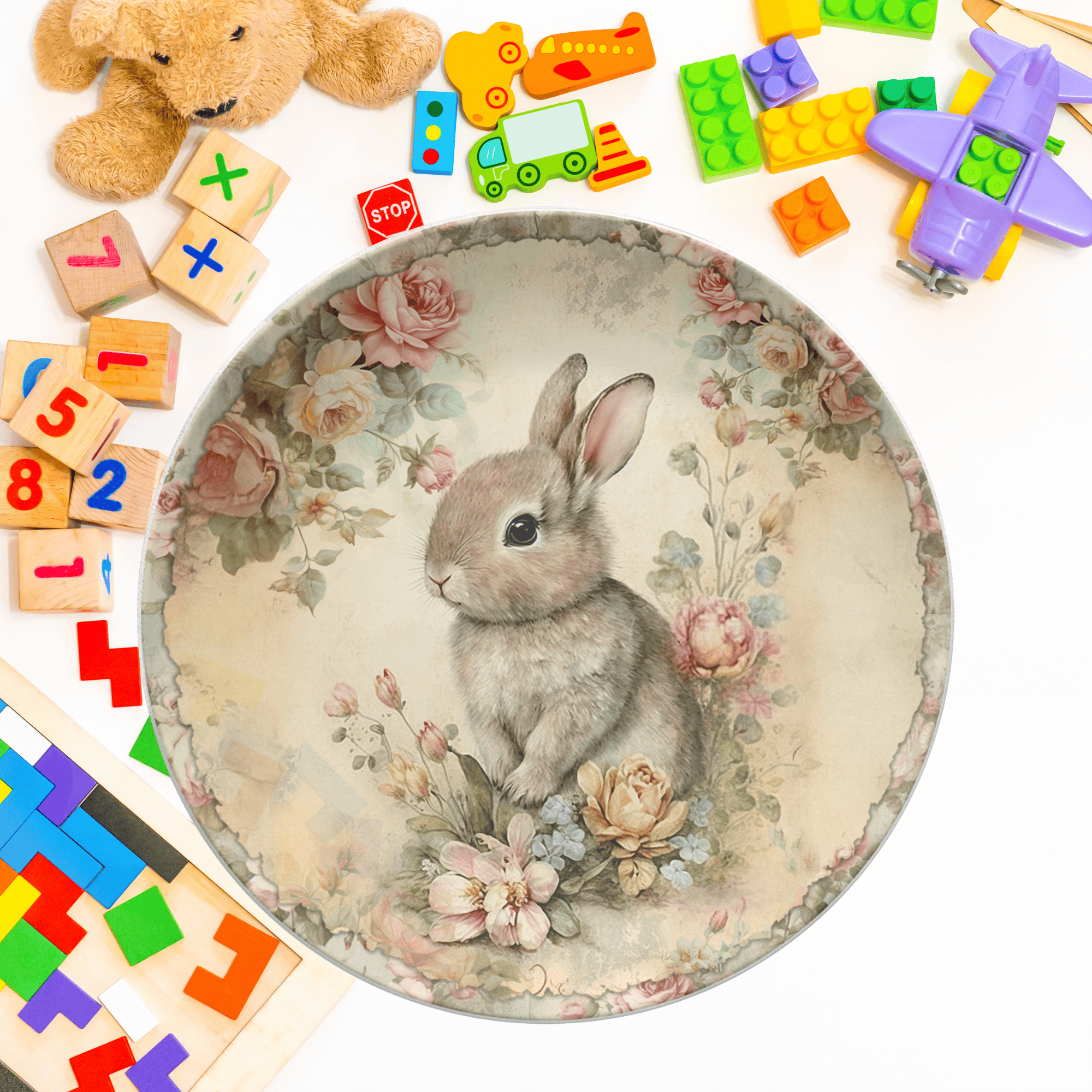 Vintage Easter Plate by Lil Plate Shop