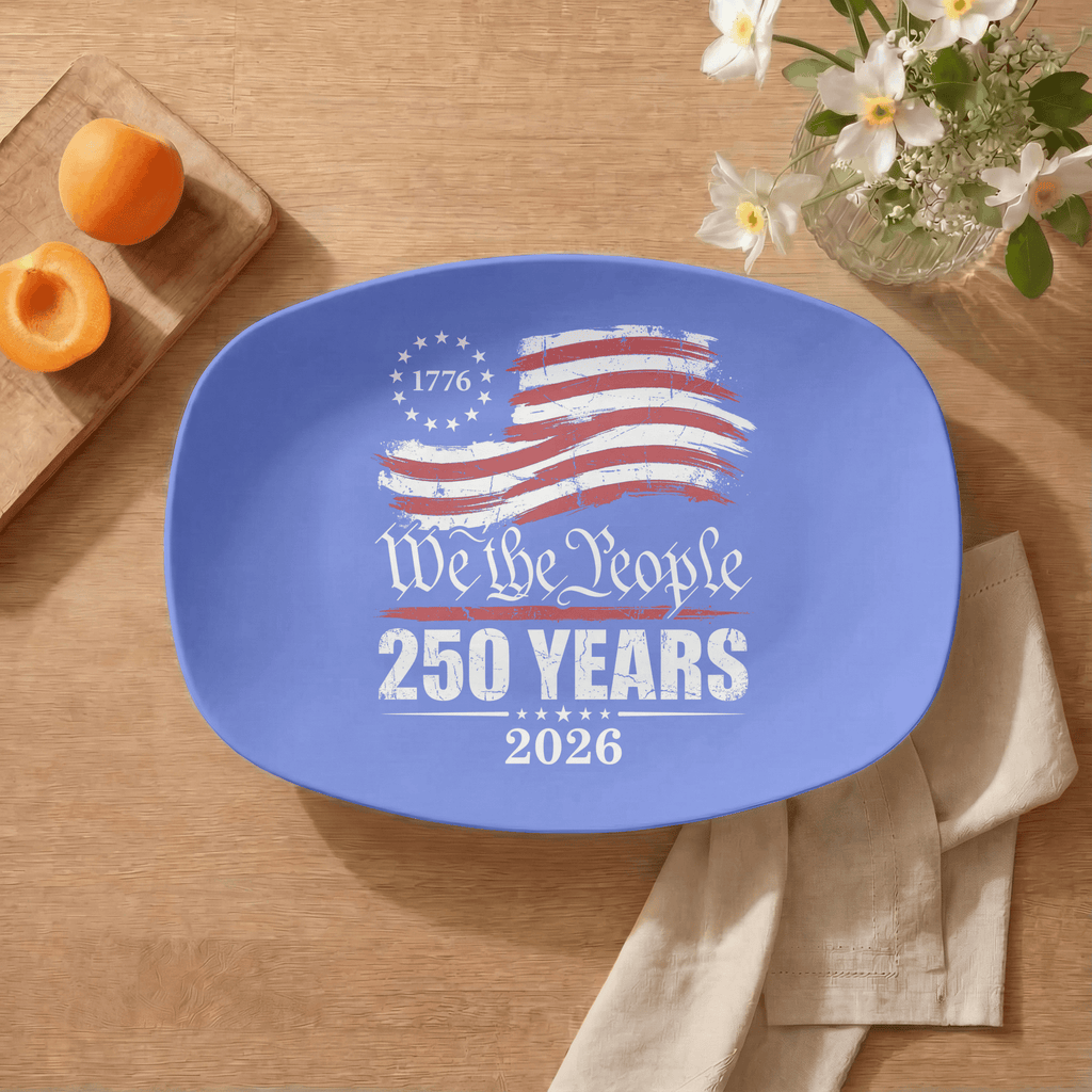 We The People Patriotic Platter by Lil Plate Shop