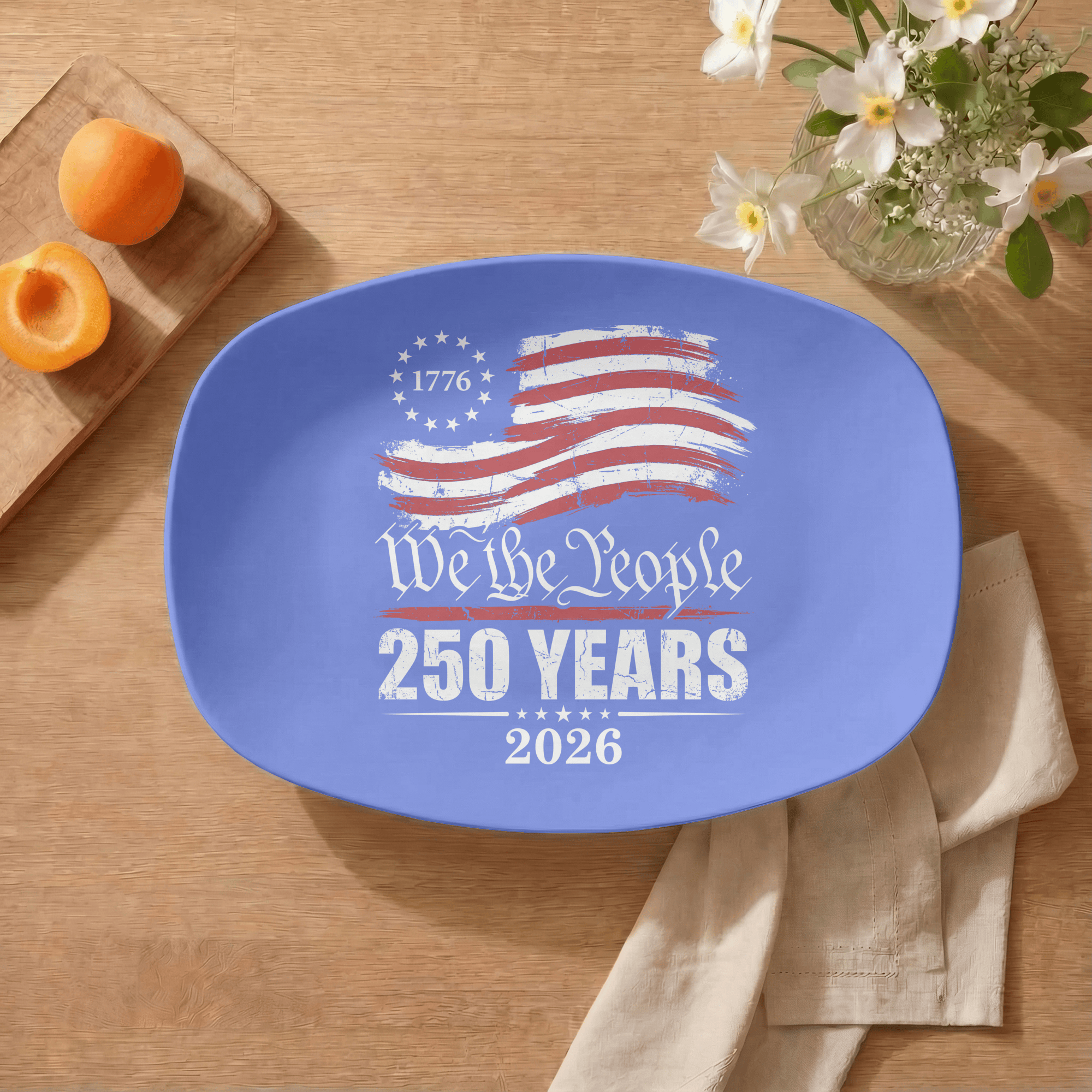 We The People Patriotic Platter by Lil Plate Shop