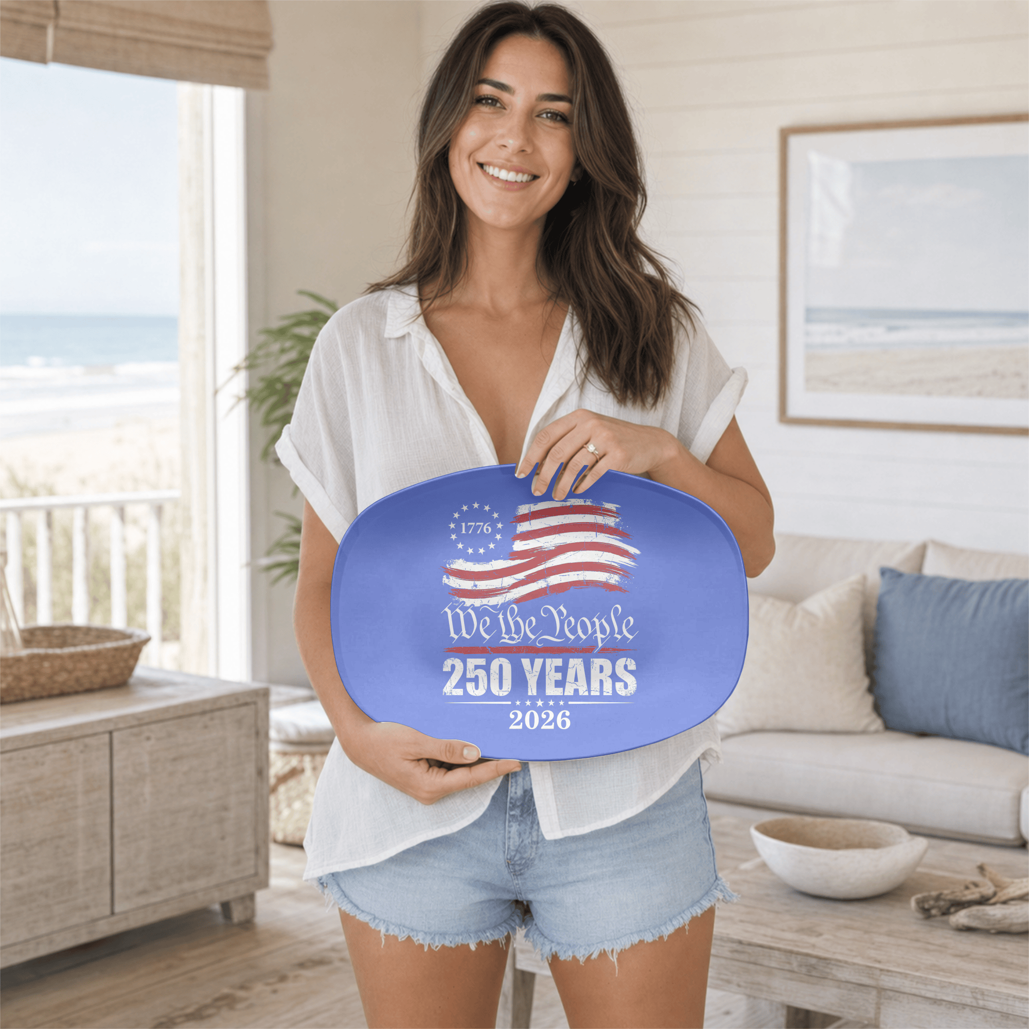 We The People Patriotic Platter by Lil Plate Shop