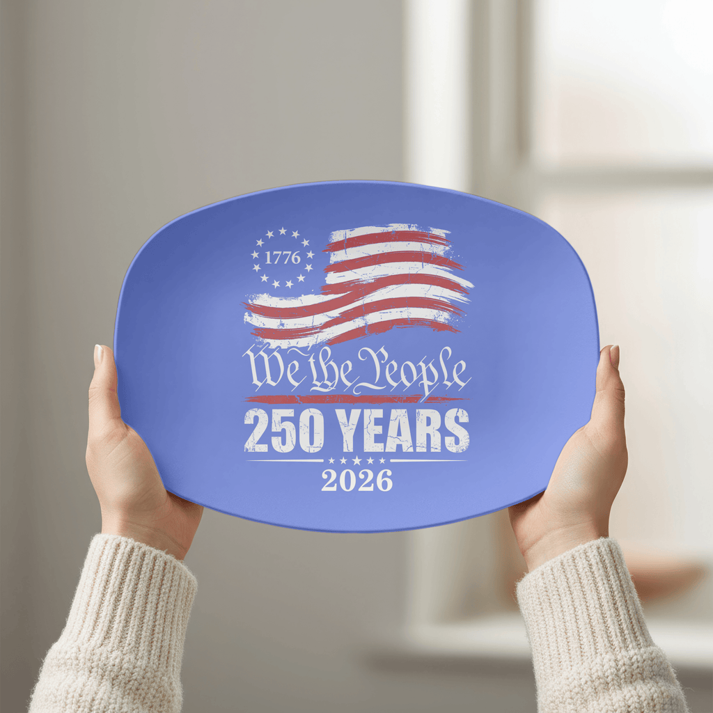 We The People Patriotic Platter by Lil Plate Shop