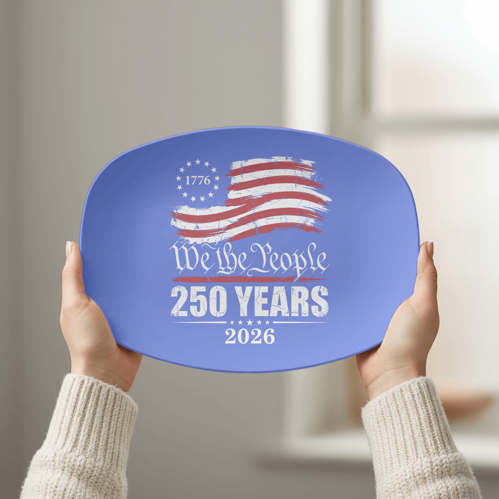 We The People Patriotic Platter by Lil Plate Shop