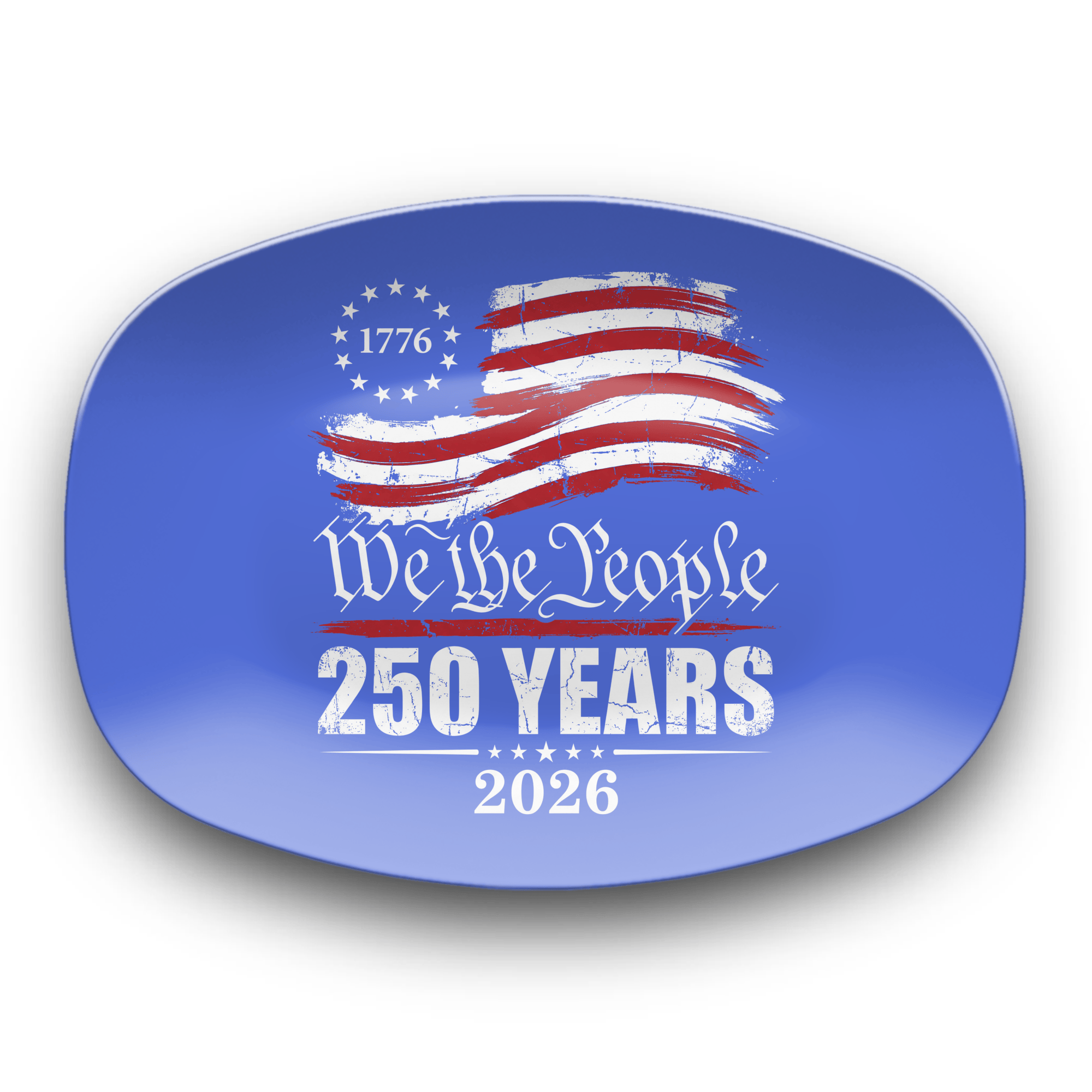 We The People Patriotic Platter Platter by Lil Plate Shop